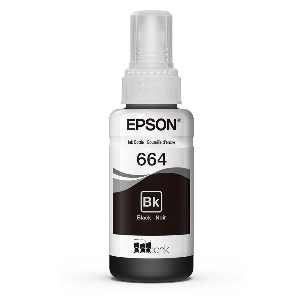 Epson 664 Black Genuine Inkjet Ink Bottle 70ml view 2
